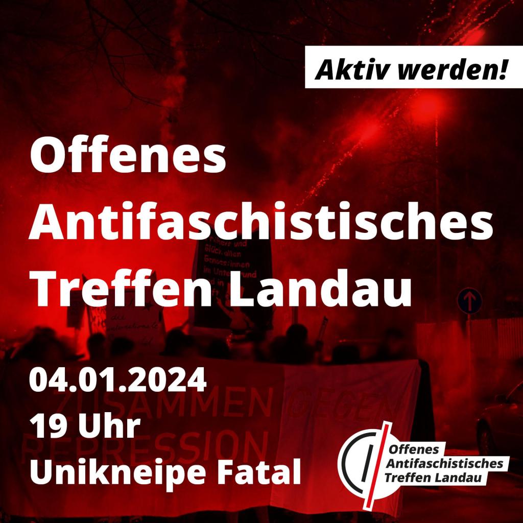 Offenes Antifaschistisches Treffen am 04.01.